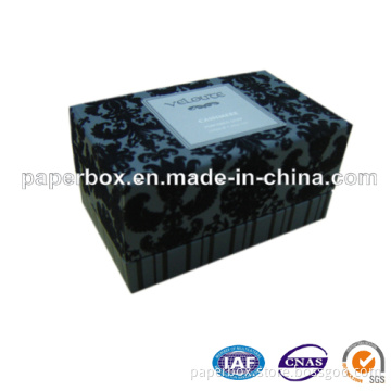 Cardboard Perfume Box with Flocking